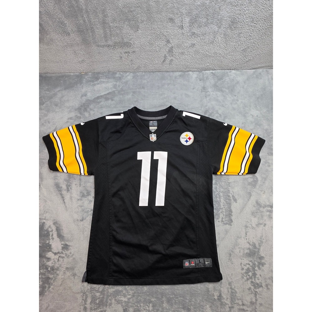 Nike NFL Pittsburgh Steelers Chase Claypool 11 Black Jersey Youth Large 14/16
